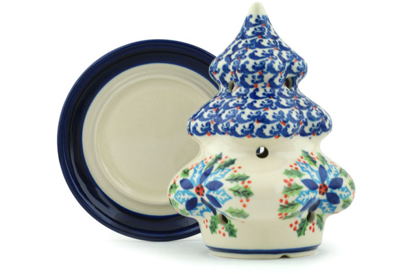 Christmas Tree Candle Holder 7"