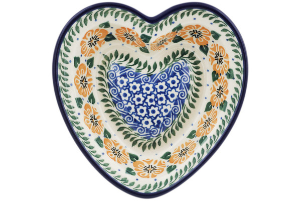 Heart Shaped Bowl 6"