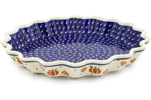 Fluted Pie Dish 10"