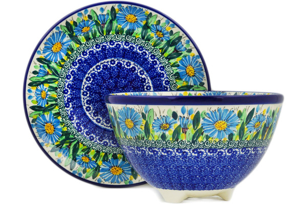 Colander with Plate 8"