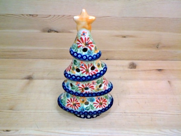 Christmas Tree Candle Holder 8"