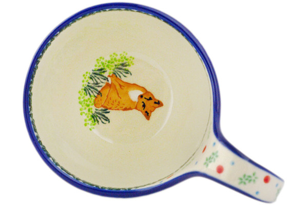 Bowl with Loop-Handle 6"