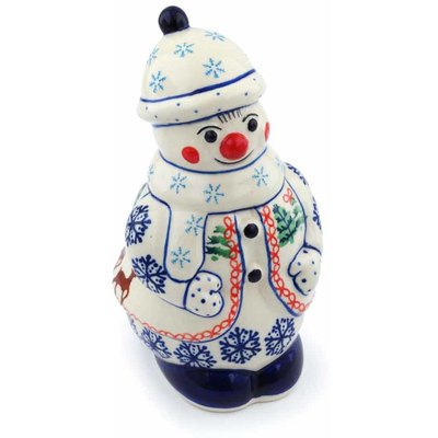 Snowman Figurine 7"