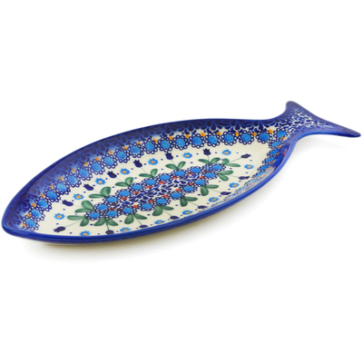 Fish Shaped Platter 13"