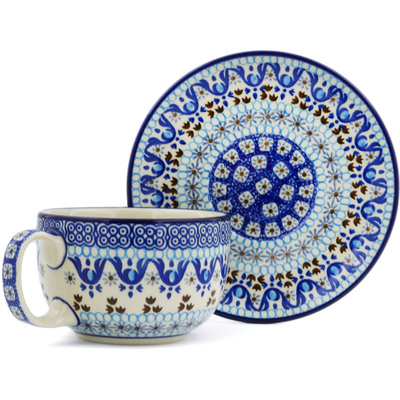 Cup with Saucer 13 oz