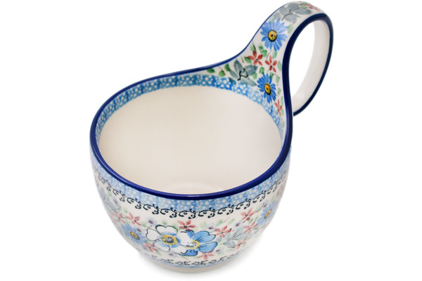 Bowl with Loop-Handle 6"