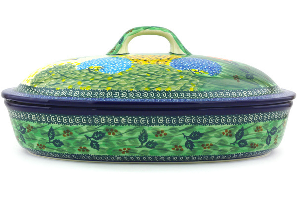 Baker with Cover 14"