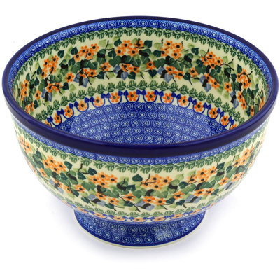 Bowl with Pedestal 9"