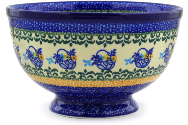 Bowl with Pedestal 9"