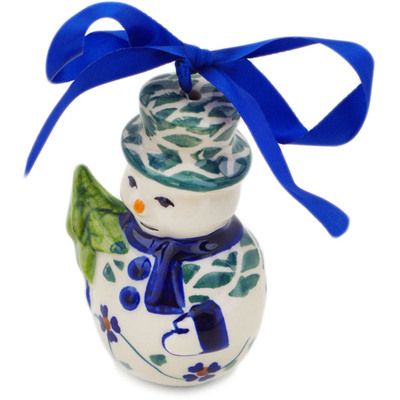 Snowman Ornament 4"