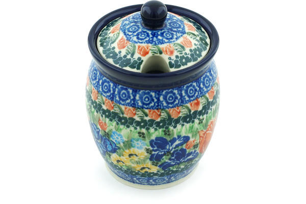 Jar with Lid with Opening 5"