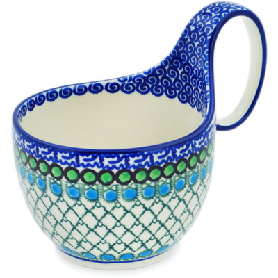 Bowl with Loop-Handle 6"