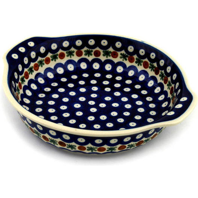 Round Baker with Handles 9"