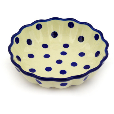 Scalloped Fluted Bowl 7"
