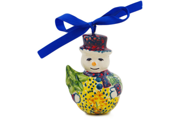 Snowman Ornament 4"