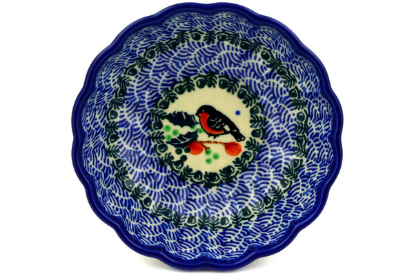 Scalloped Fluted Bowl 5"