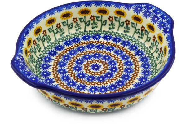 Round Baker with Handles 9"