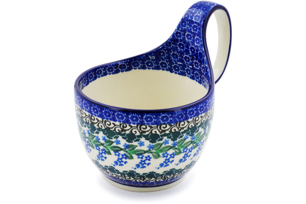 Bowl with Loop-Handle 6"