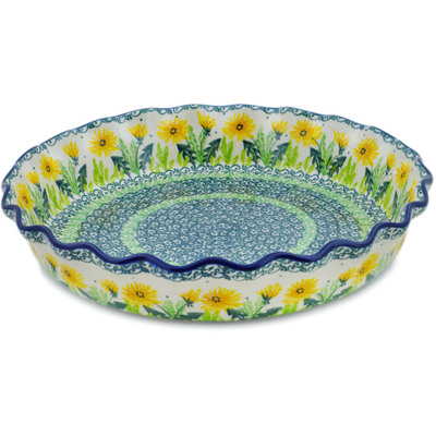 Fluted Pie Dish 10"