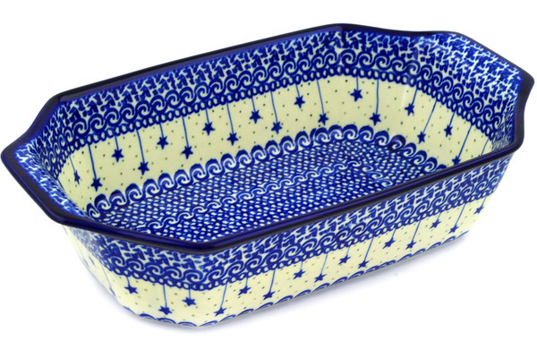 Rectangular Baker with Handles 14"