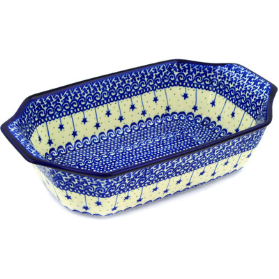 Rectangular Baker with Handles 14"