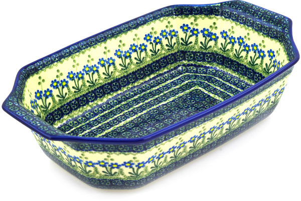 Rectangular Baker with Handles 14"