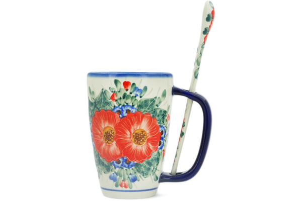Mug with Spoon 19 oz