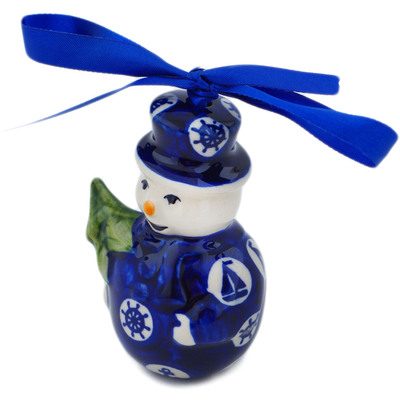 Snowman Ornament 4"