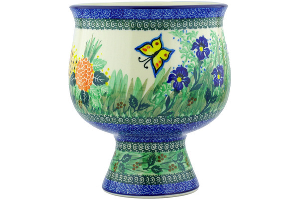 Bowl with Pedestal 9"