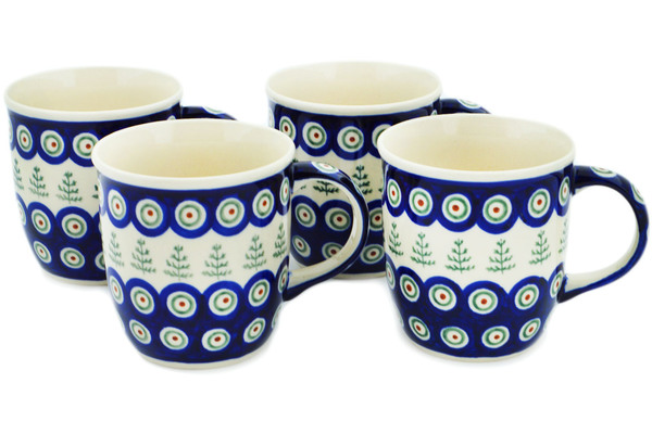 Set of Four 12oz Mugs