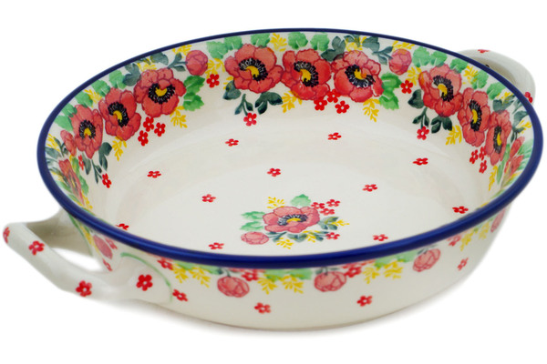 Round Baker with Handles 10"