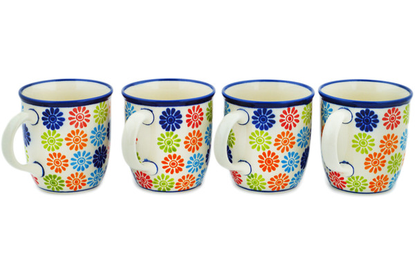 Set of Four 12oz Mugs