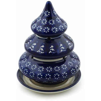 Christmas Tree Candle Holder 7"