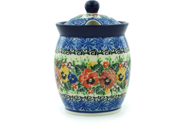 Jar with Lid with Opening 5"