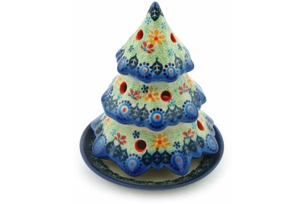 Christmas Tree Candle Holder 5"