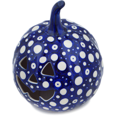 Jack O Lantern Candle Holder 6"