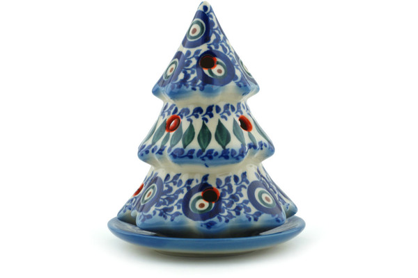 Christmas Tree Candle Holder 5"