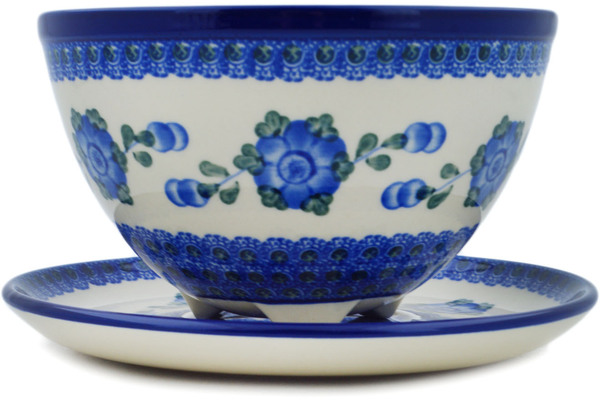 Colander with Plate 8"