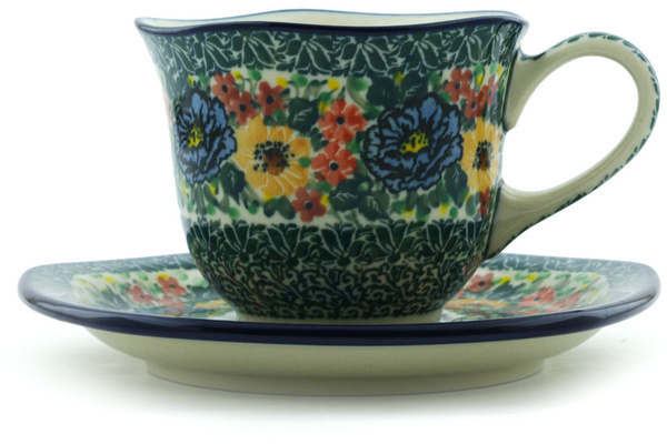 Cup with Saucer 8 oz