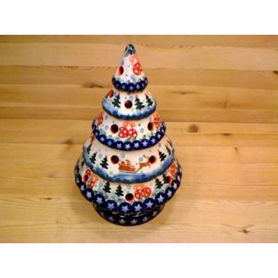 Christmas Tree Candle Holder 9"