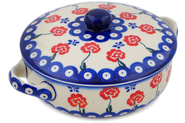 Baker with Cover with Handles 8"