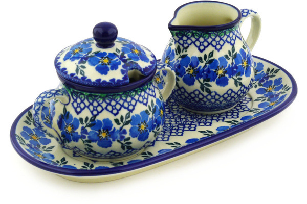 Sugar and Creamer Set 10"