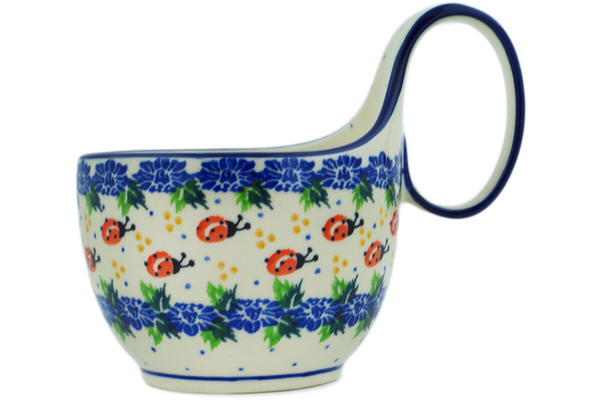 Bowl with Loop-Handle 6"