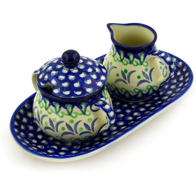 Sugar and Creamer Set 10"