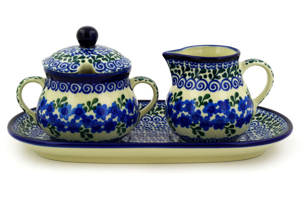 Sugar and Creamer Set 10"