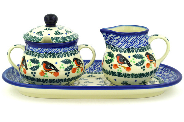 Sugar and Creamer Set 10"