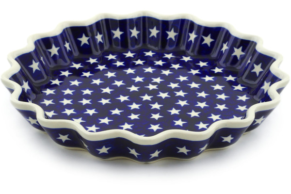 Fluted Pie Dish 10"