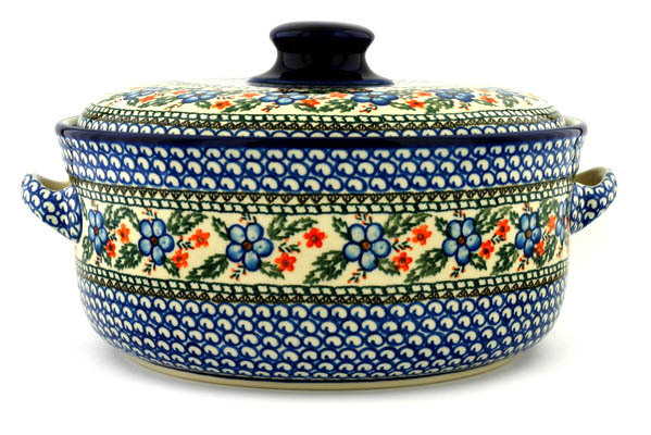 Baker with Cover with Handles 14"