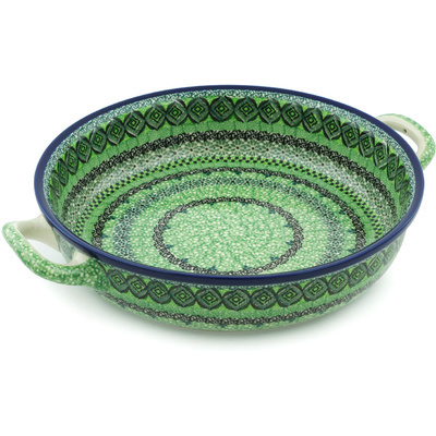 Round Baker with Handles 10-inch