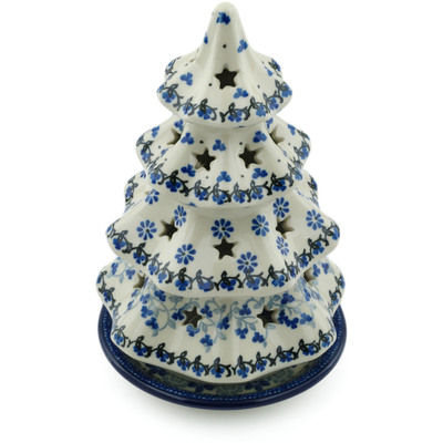 Christmas Tree Candle Holder 8"